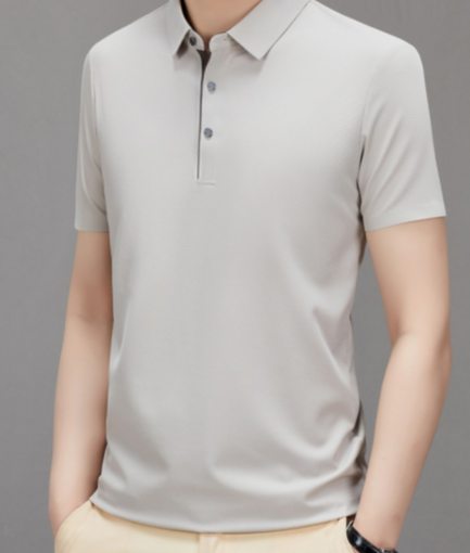 중년남성 비스코스 반팔 카라티셔츠 골프웨어